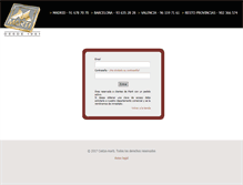Tablet Screenshot of clientes.cestas-marti.com